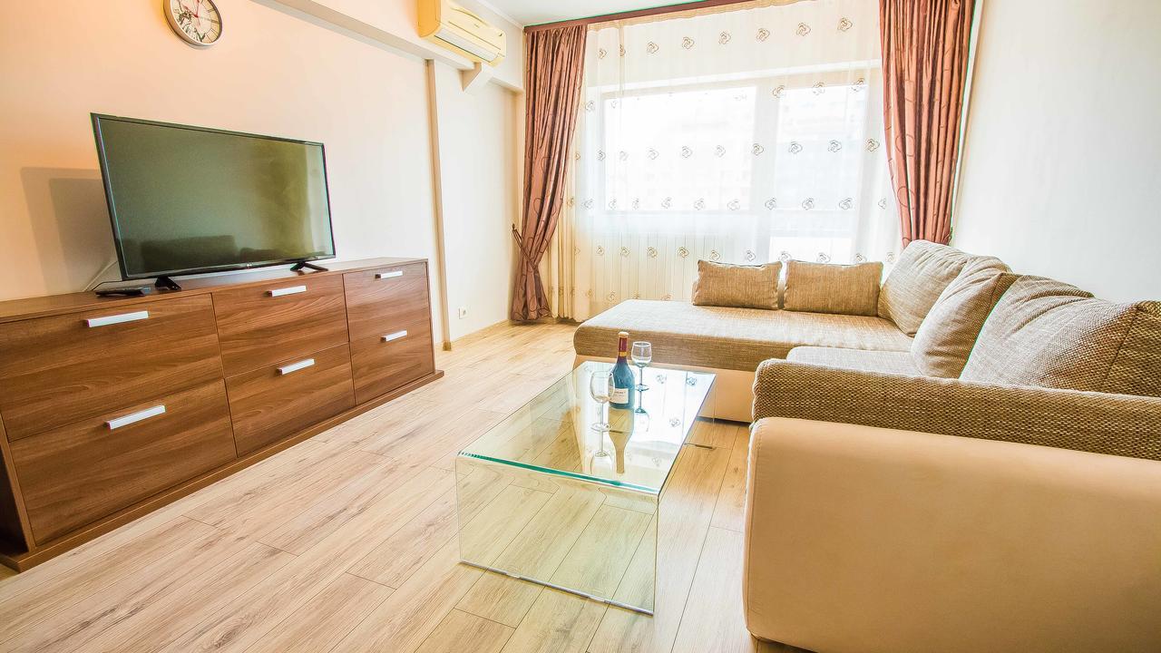 Unirii Boulevard View Apartman Bukarest Kültér fotó
