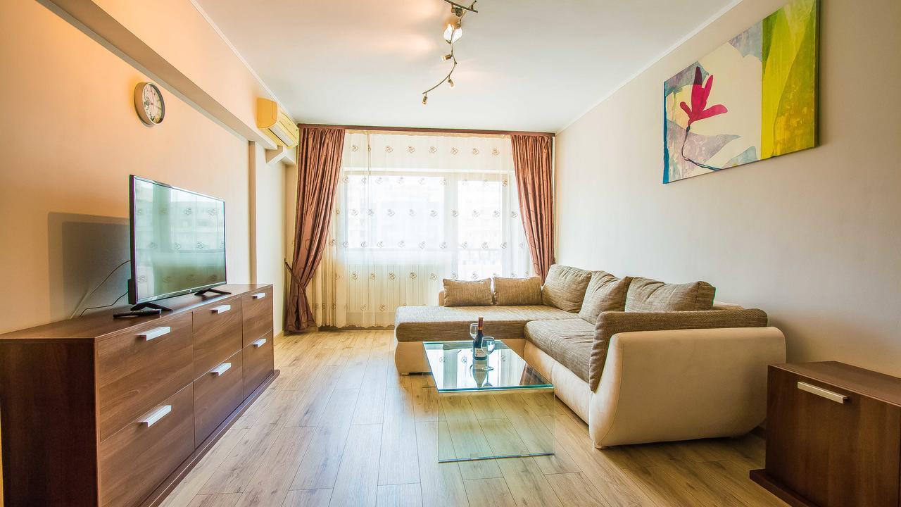 Unirii Boulevard View Apartman Bukarest Kültér fotó